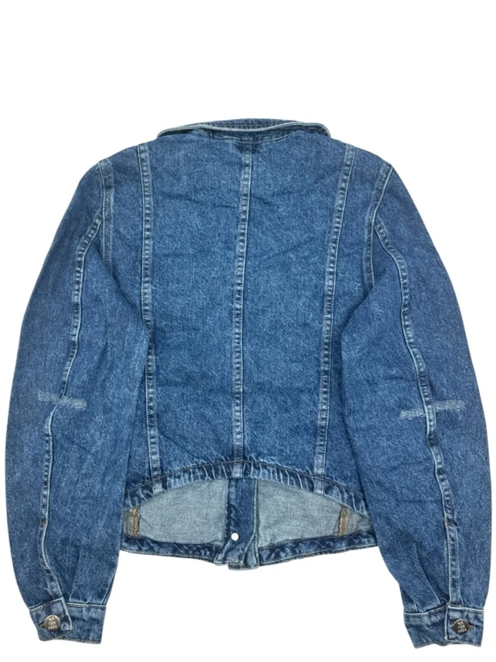 Free People We The Free Jade Denim Jacket Size Small - Picture 5 of 16